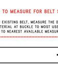 DAKAR Moto English bridle leather belt