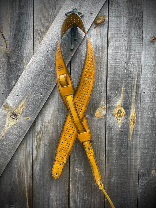 Vintage BP Guitar strap Burnt Thistle