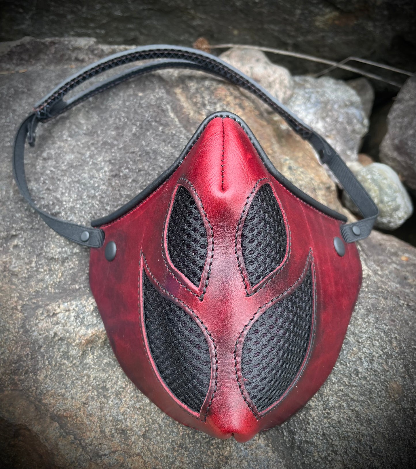 Falcon Lotus Flower mask