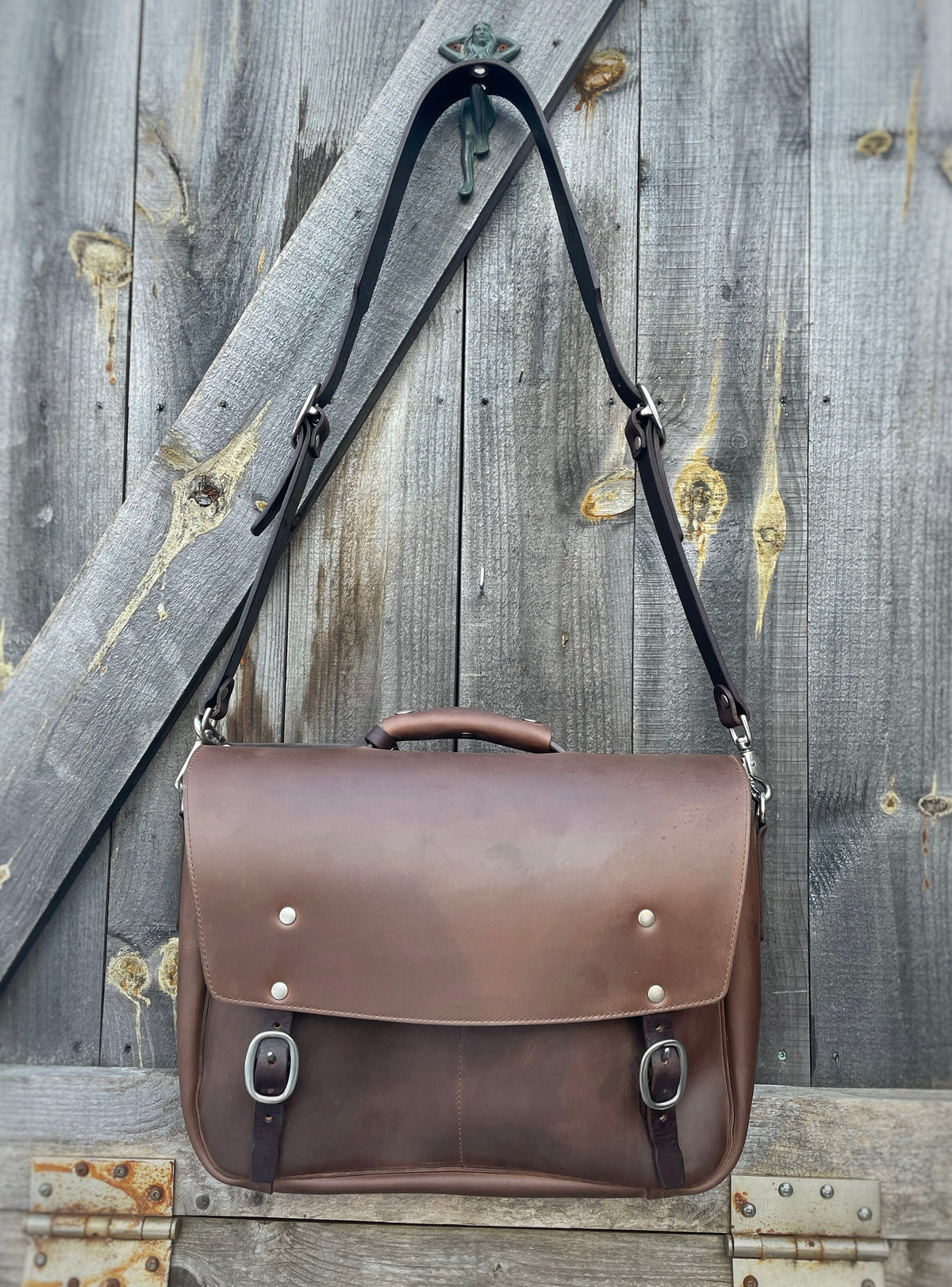 BROOKS Messenger Max Crazy Horse Brown