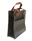 NENJUU Classic leather bag in black, interior