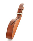 SID English bridle leather belt, detail
