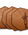 Posavasos SKELETON de 7 lados