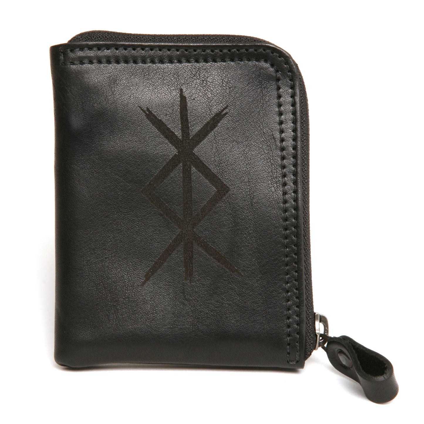 Zip wallet etched