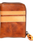 ZIP wallet LTD. Edition with 6 card RFID case in full-grain leather, front view