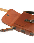 CASO Medio leather crossbody bag