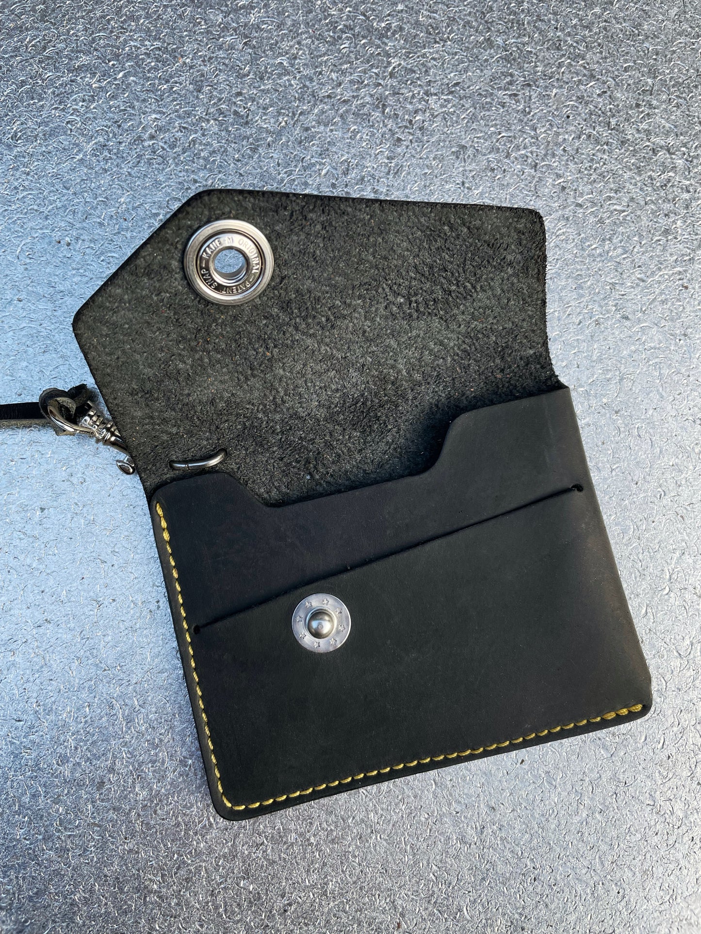 CODA wallet black crazy horse