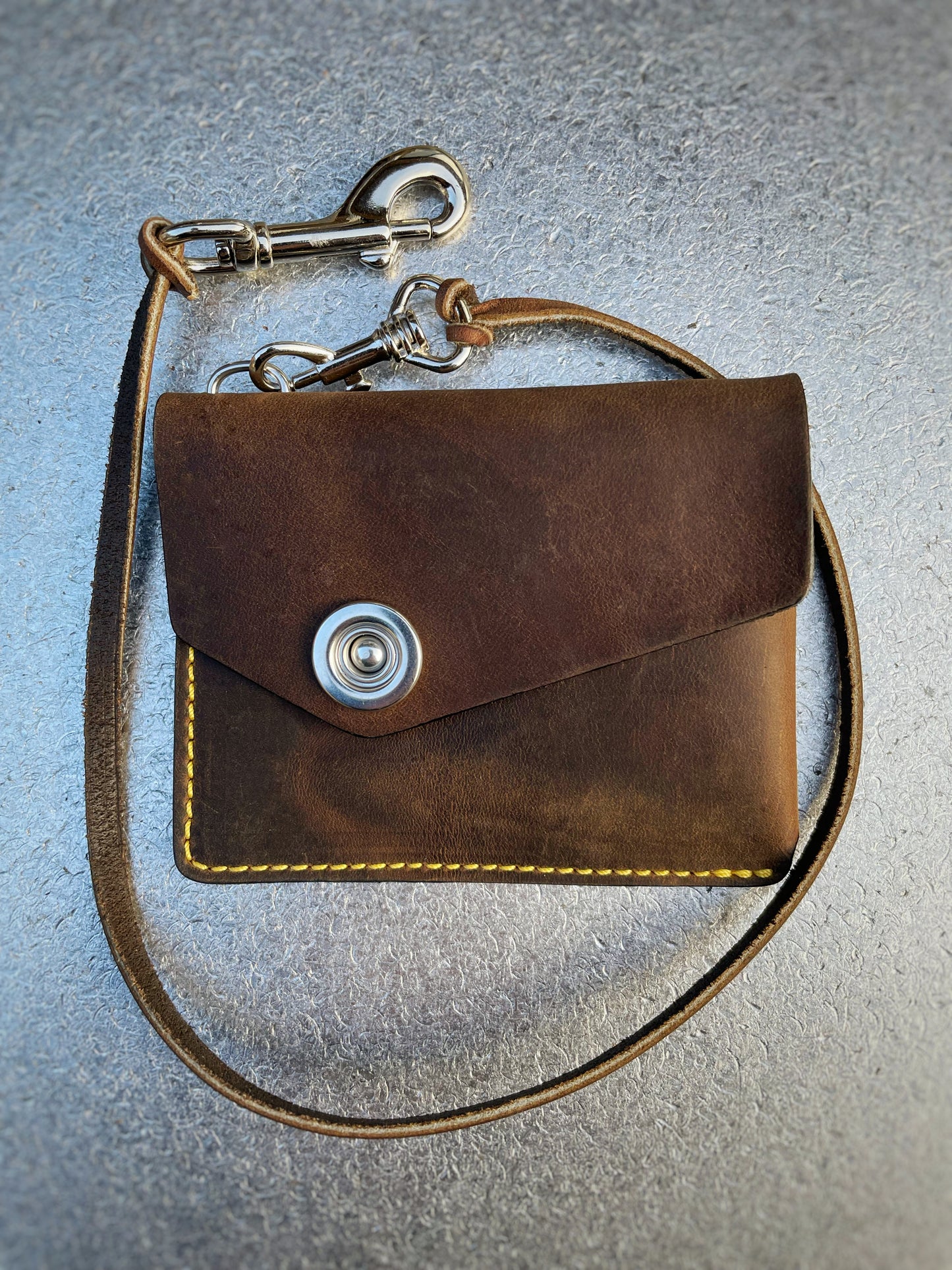 CODA wallet crazy horse brown