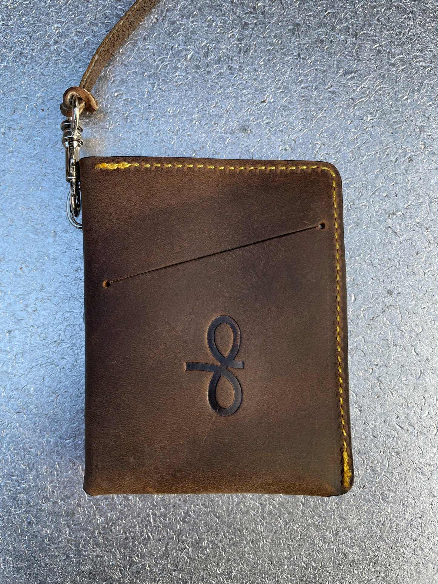 CODA wallet crazy horse brown