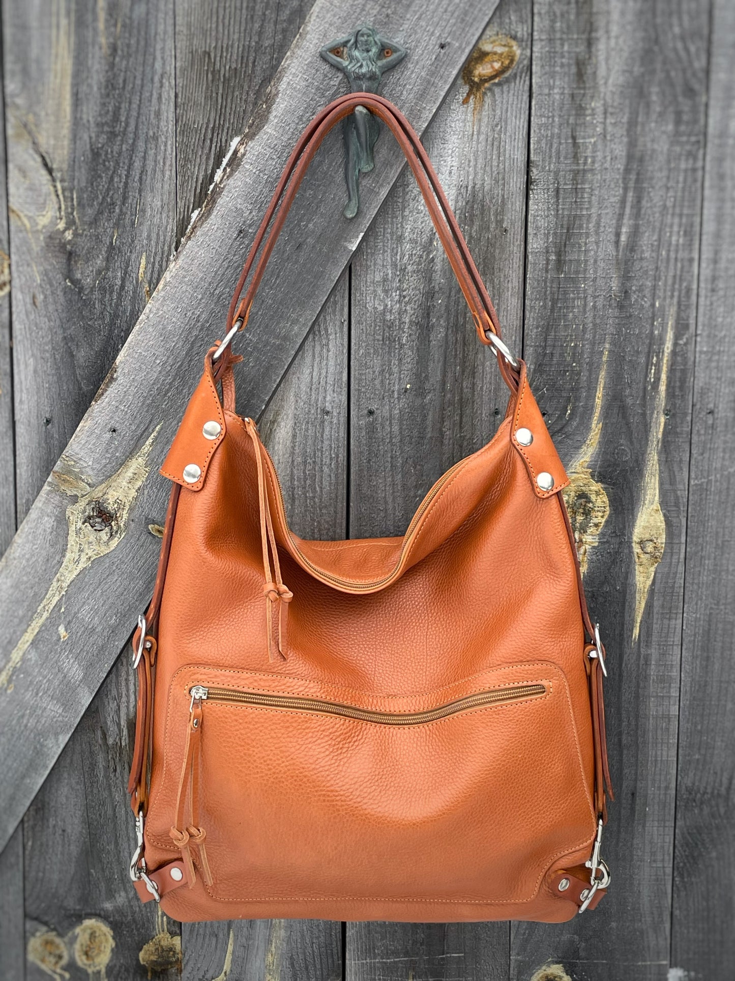 Villa Sak Summer Tan - Silver Hardware