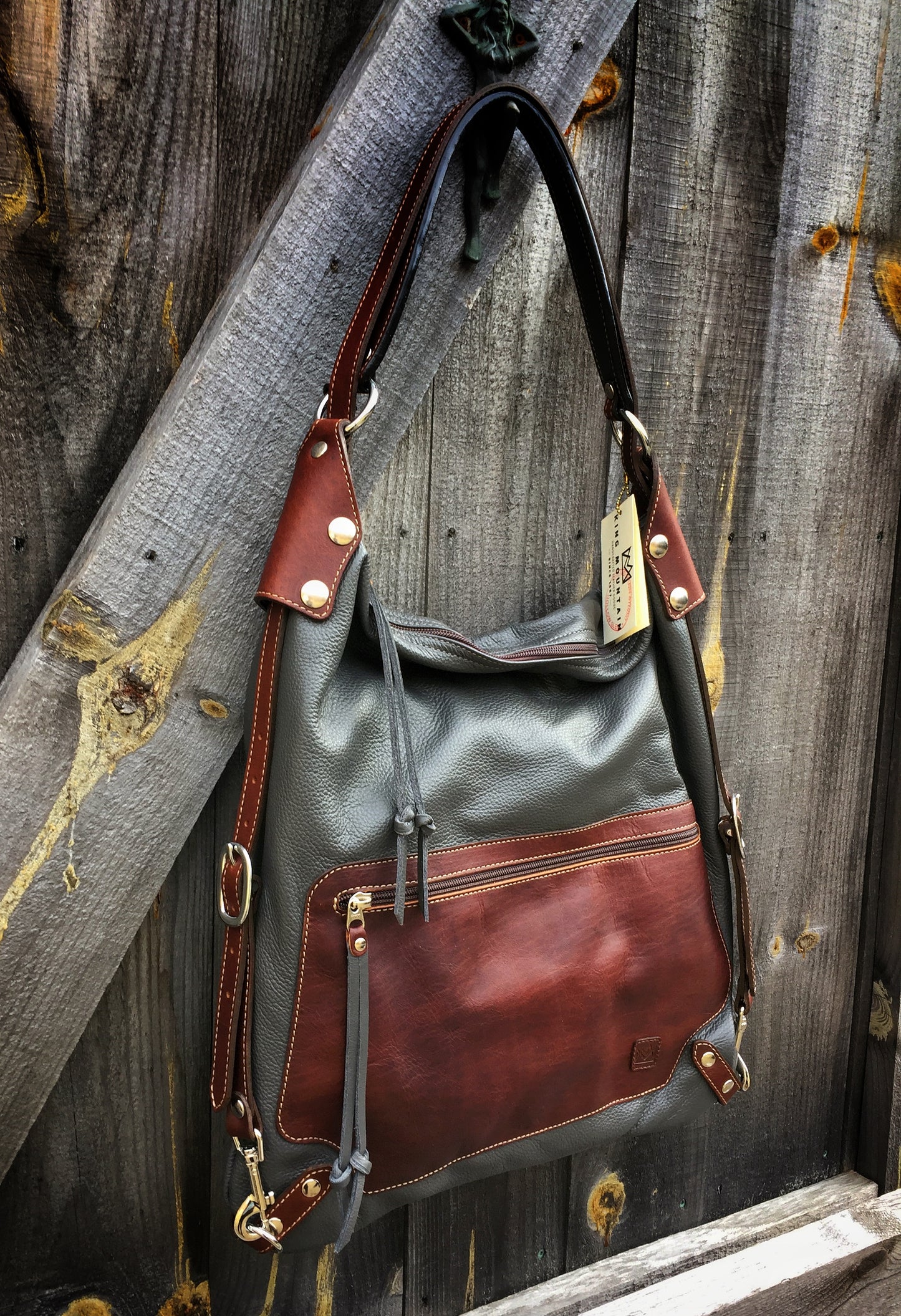Villa Sak Grey & Brown