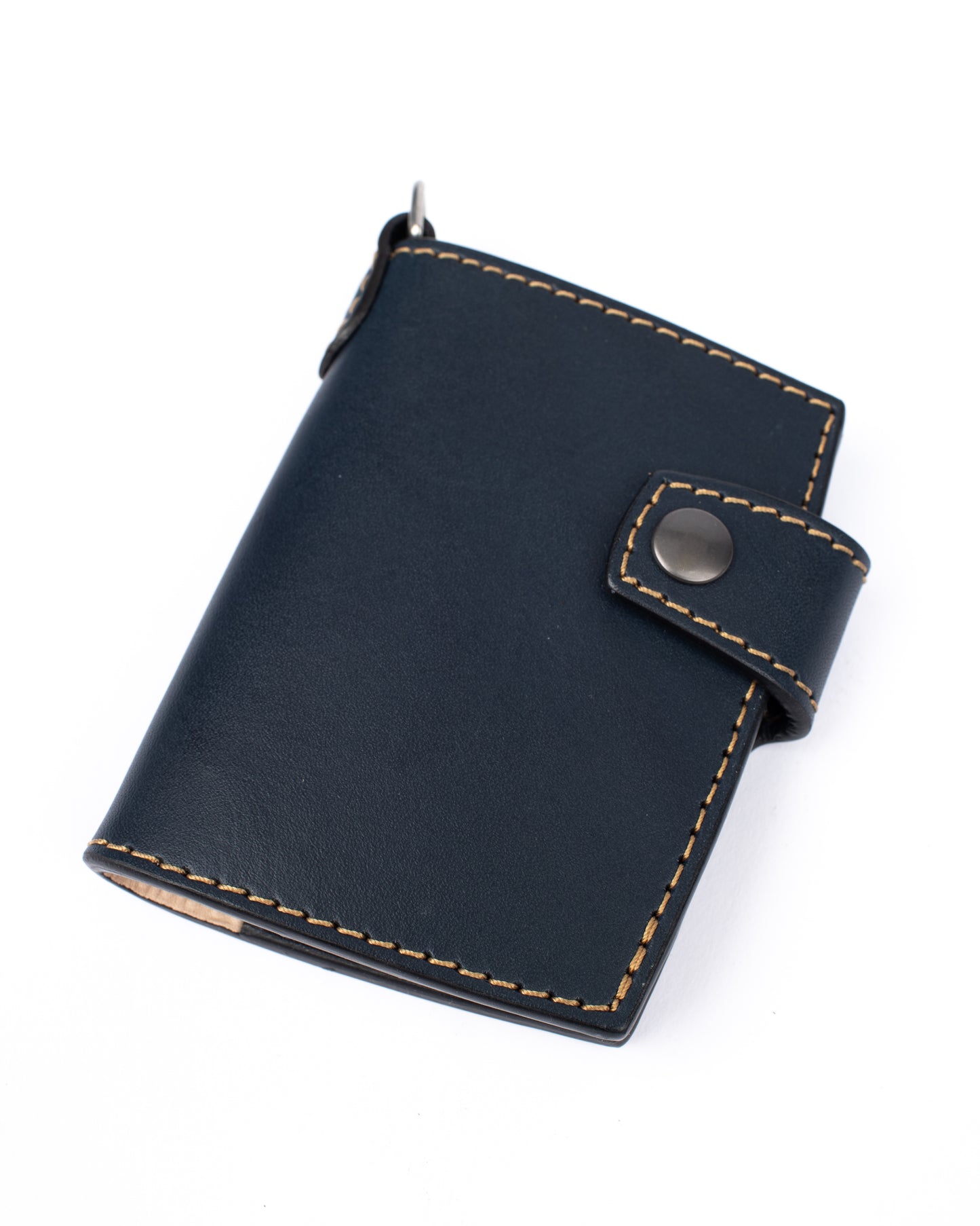 Yanagi snap wallet navy blue