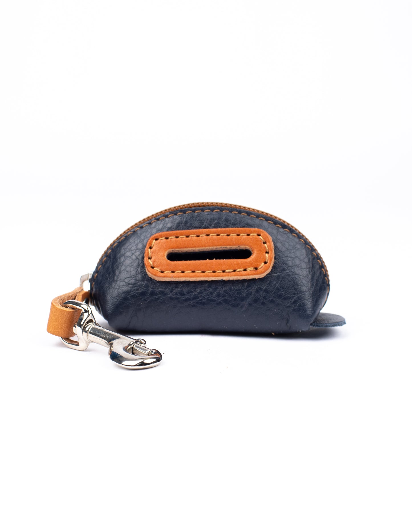 dark blue&tan