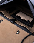 BROOKS Messenger leather messenger bag, detail
