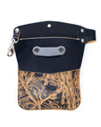 PRO POCKET leather tool pocket in tan, front view