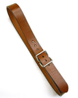 KM Double Loop English bridle leather belt