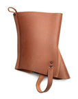 ENGINEER BOOT SPATS in leather, detail view