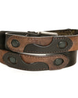 CHICANE Moto English bridle leather belt