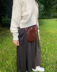 ZOOP mini satchel bag in leather, additional view