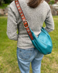 BEAUPET leather hobo bag, detail