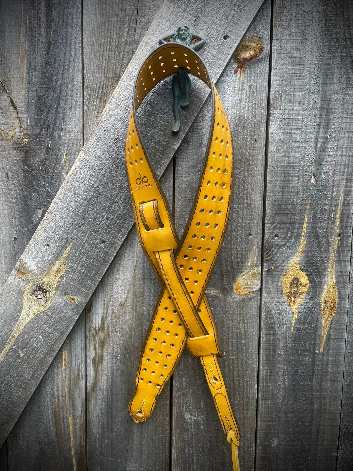 Vintage SG Guitar Strap - Burnt Thistle
