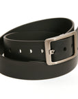 H77 English bridle leather belt, buckle detail