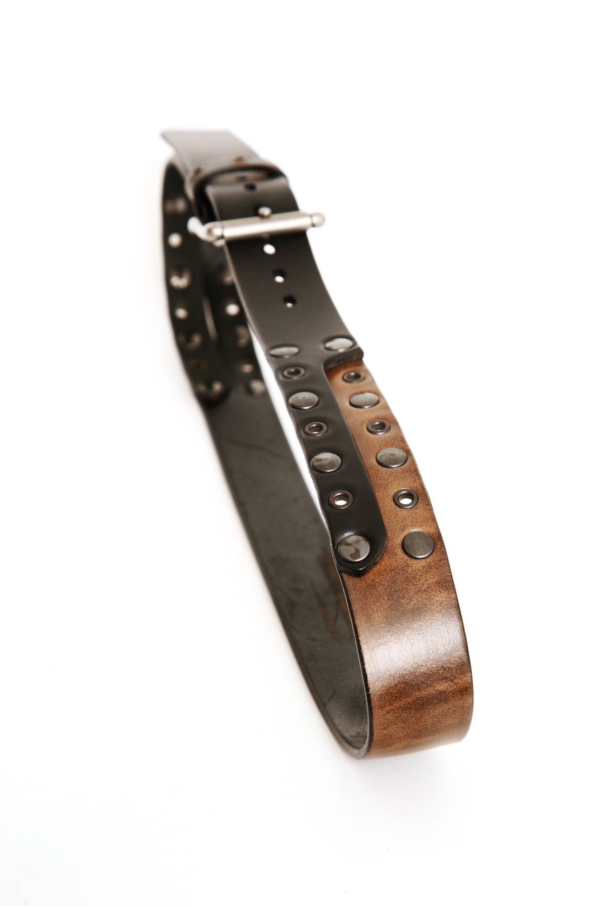 BONDI roller buckle leather belt, alternate view
