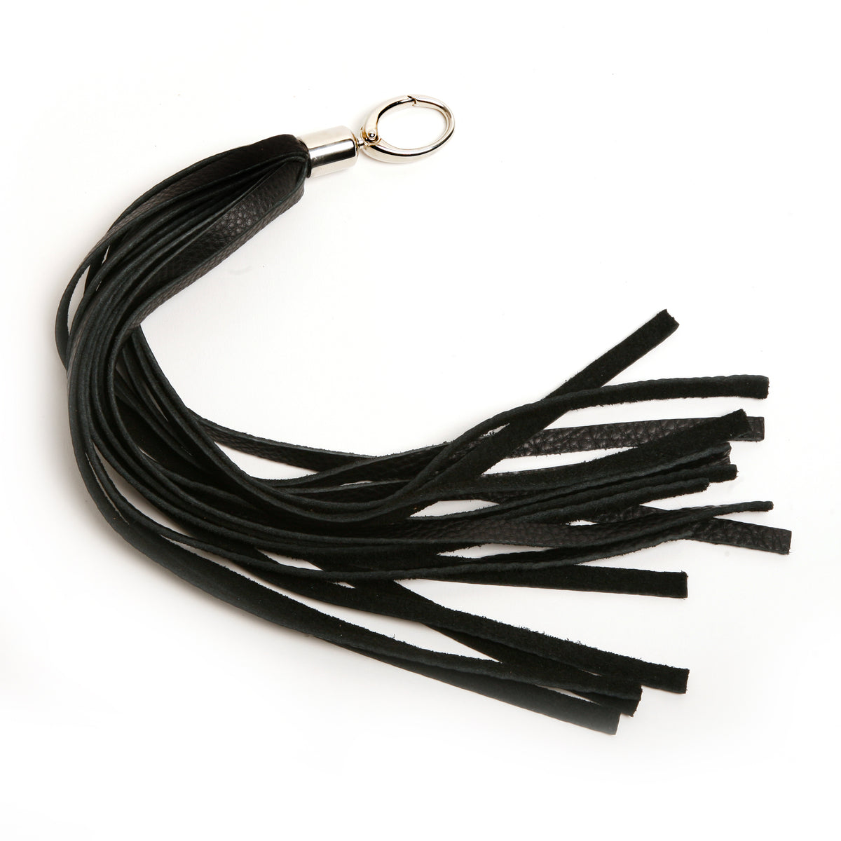 Long Tassel in premium leather construction, detail view