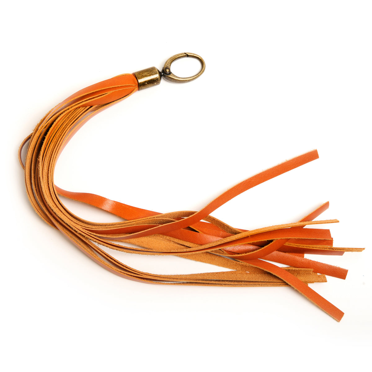 Long Tassel in premium leather construction, alternate angle