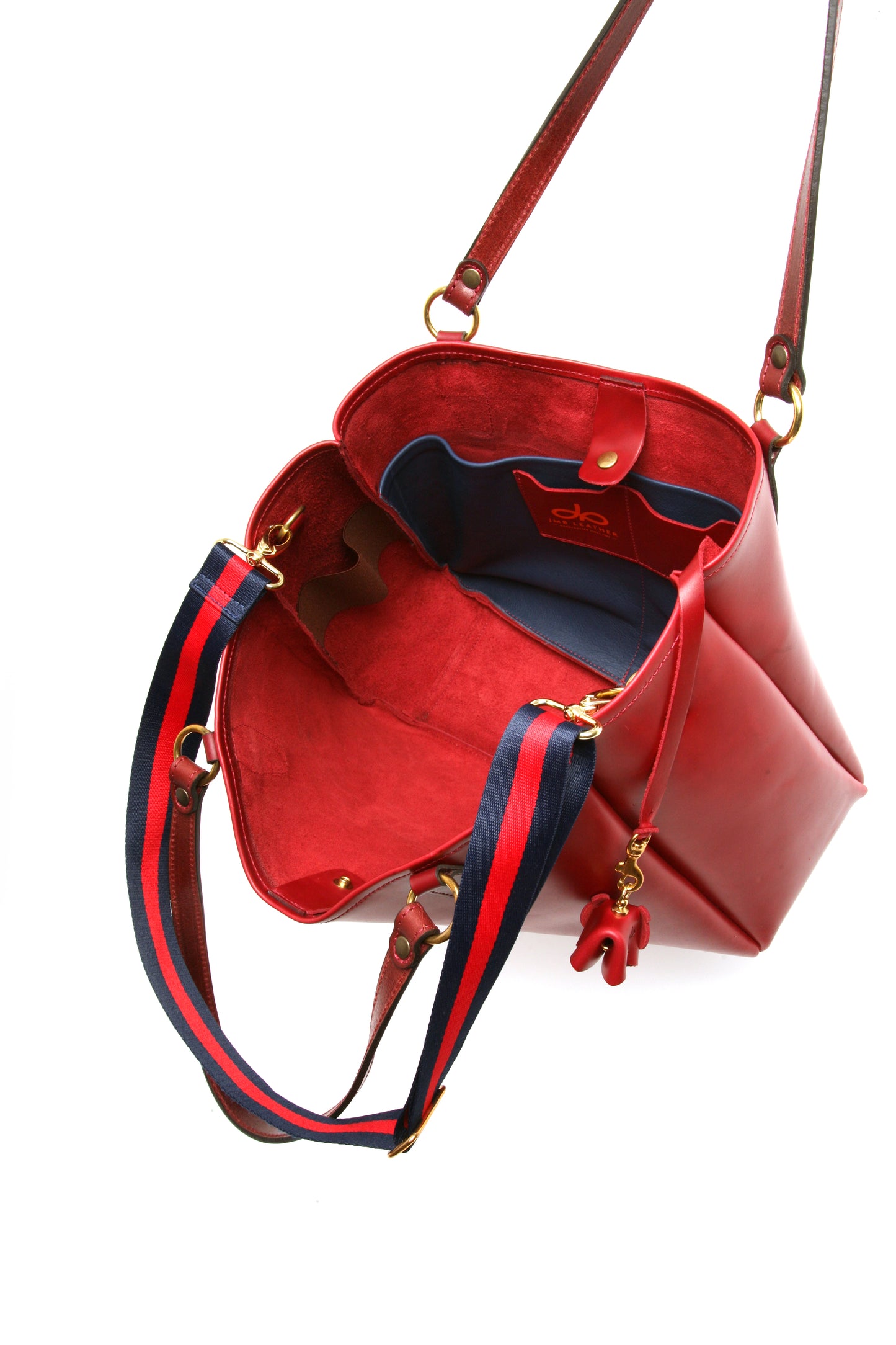 Besso tote watermelon red