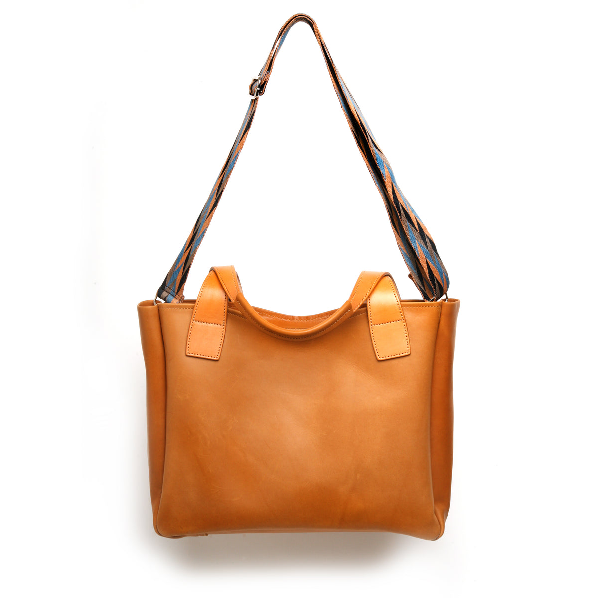 SOHO ZIP bag in vegetable-tanned leather shoulder straps, padded, additional view