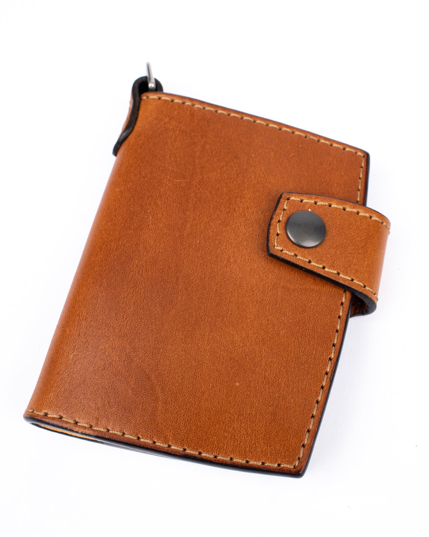 Yanagi snap wallet with lanyard