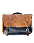BROOKS Messenger Light Brown & Blue