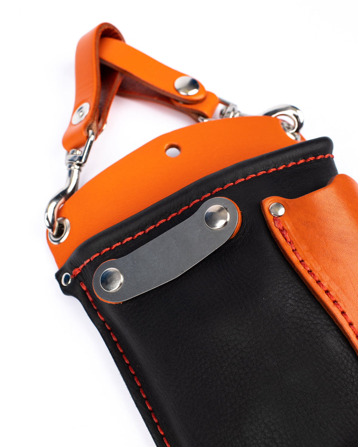 Sidekick Orange & Black detail 2