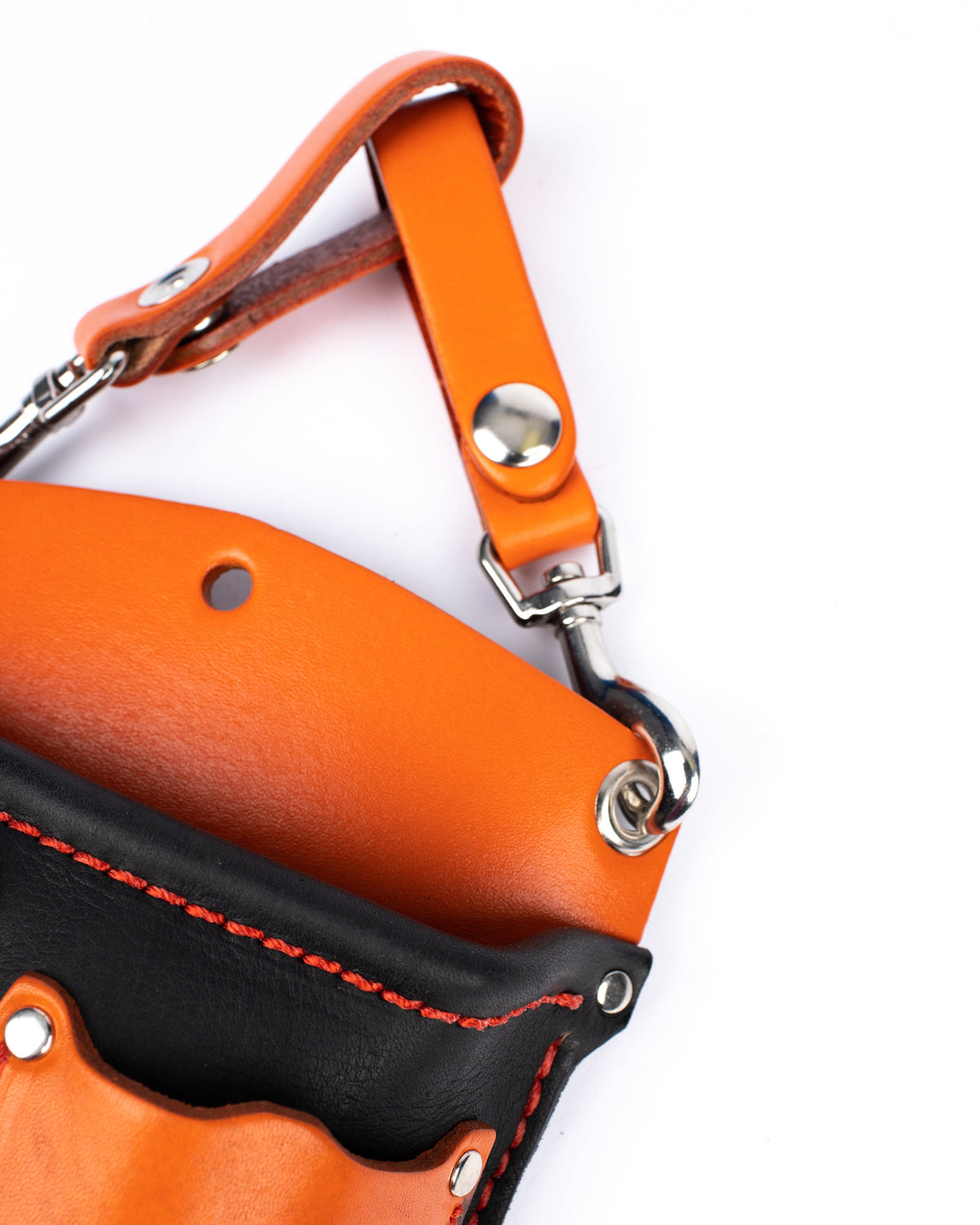 Sidekick Orange & Black detail