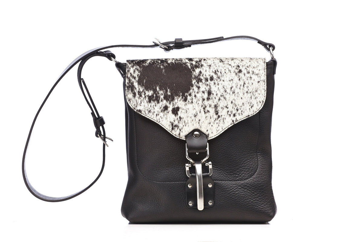 KUURU BAG LG black hair flap - primary