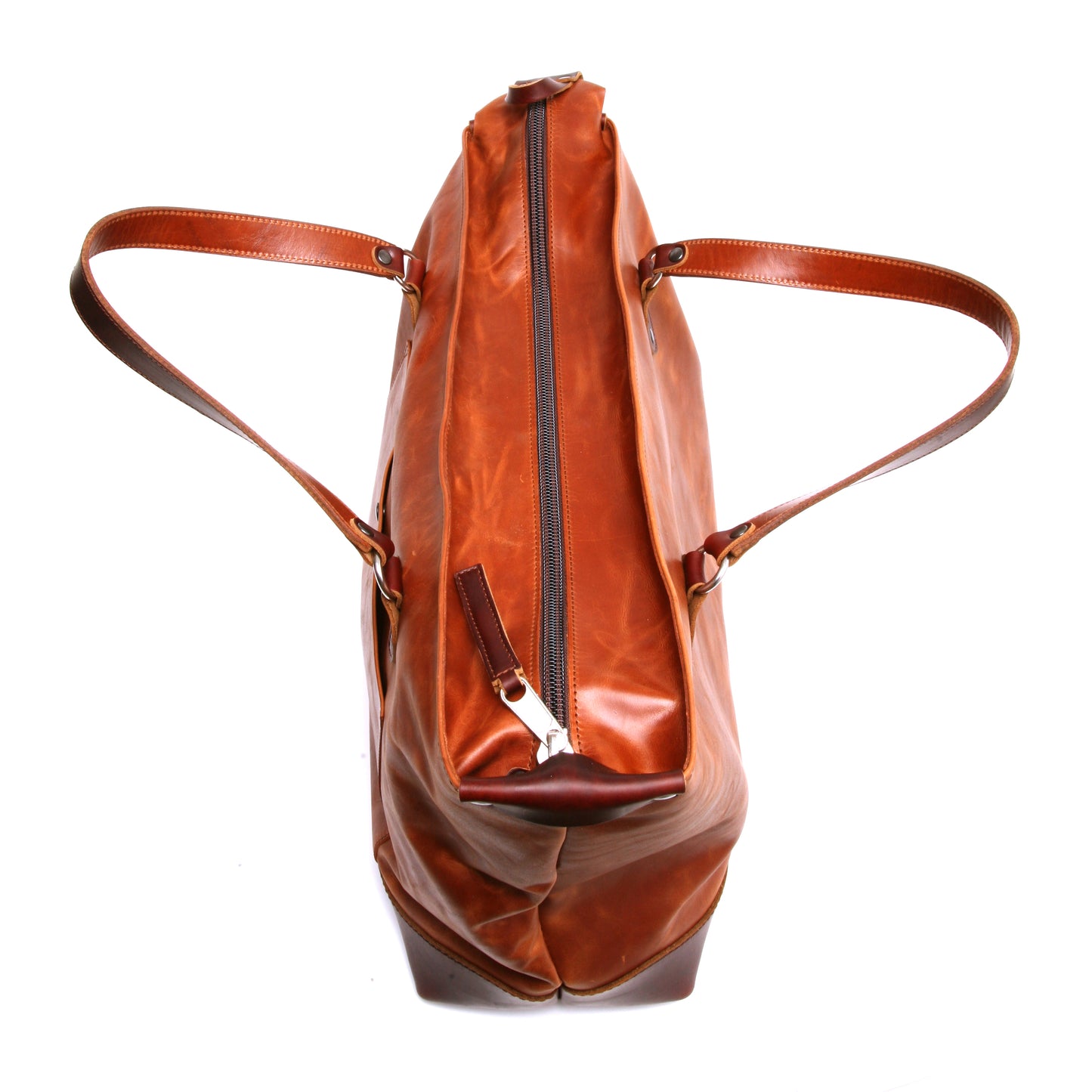 KING TOTE dark brown and black