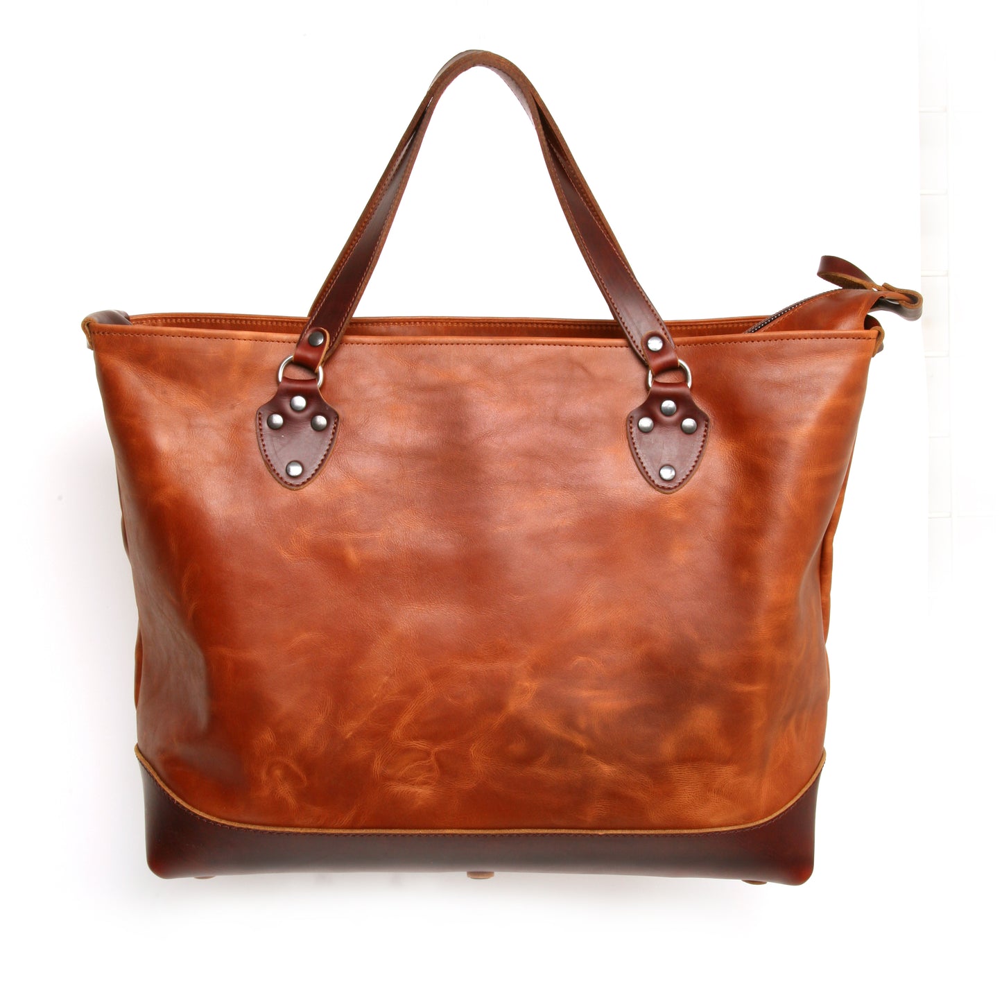 KING TOTE dark brown and black