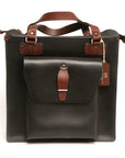 NENJUU Plus leather bag in black