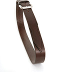 SID English bridle leather belt
