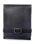 Slingshot Wallet in leather, front view