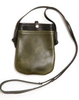 ZOOP mini satchel bag in leather, hardware detail
