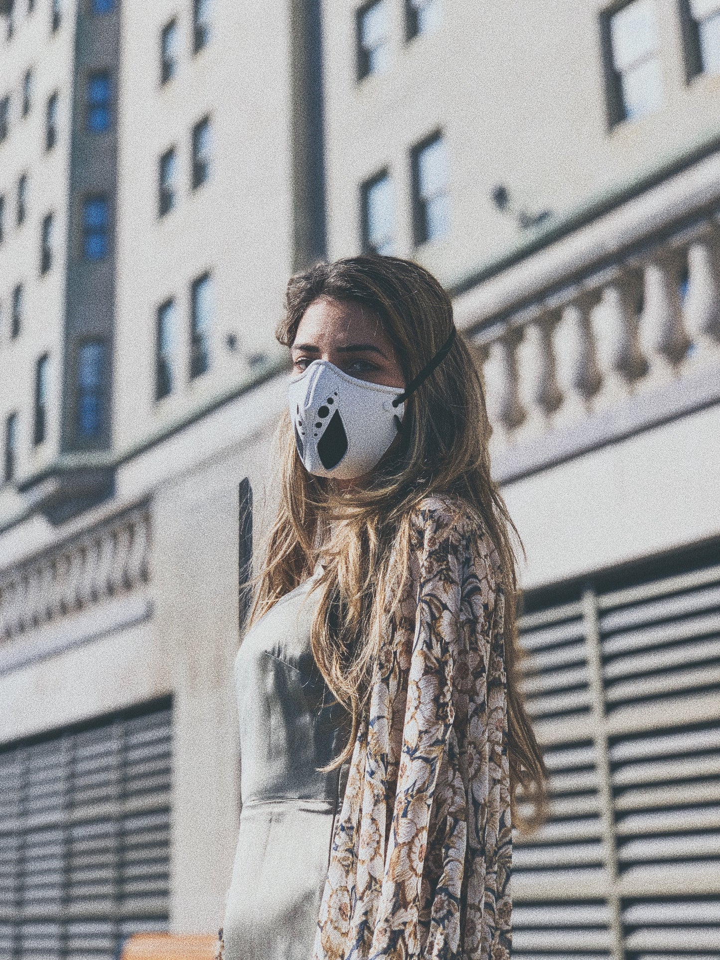 Falcon Lotus Flower mask