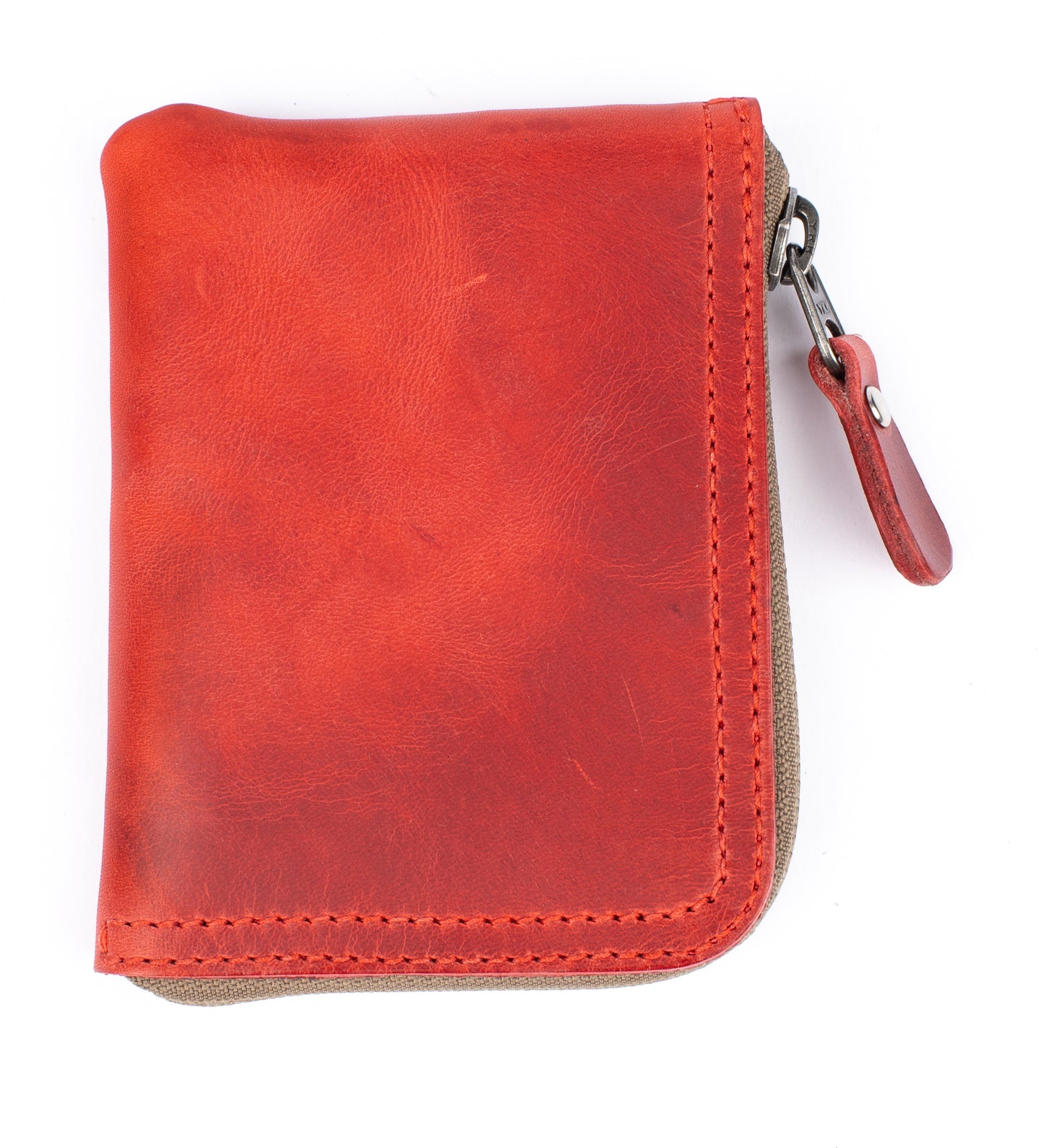 Zip wallet red