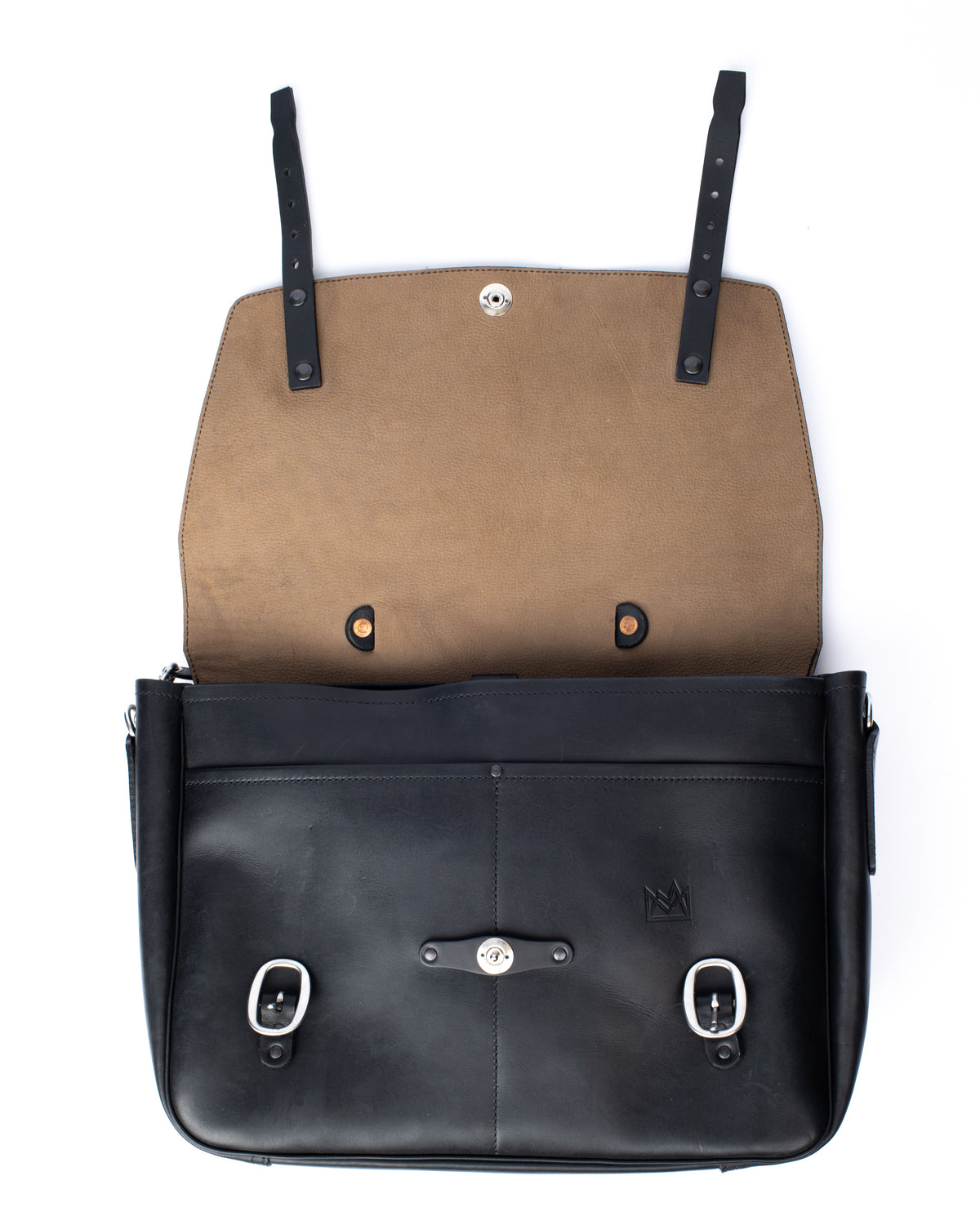 BROOKS Messenger leather messenger bag, alternate view