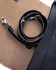 BROOKS Messenger leather messenger bag, detail