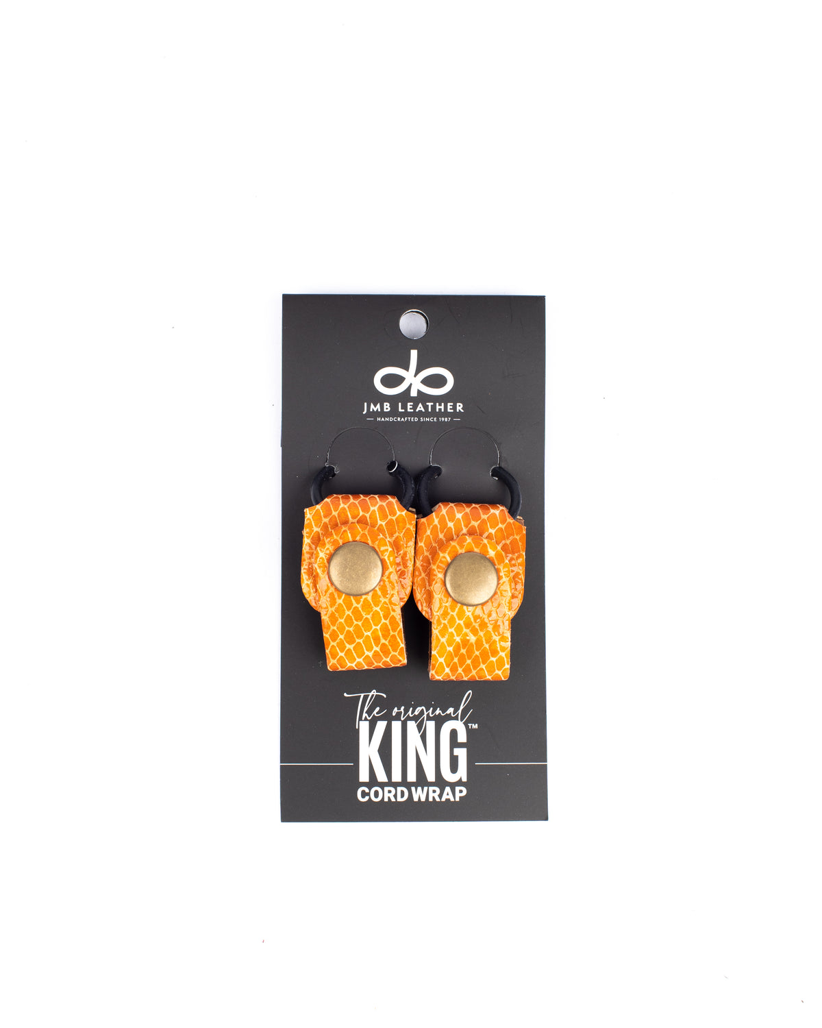 KING leather cord wrap, detail