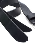 PLAYER English bridle leather belt, back