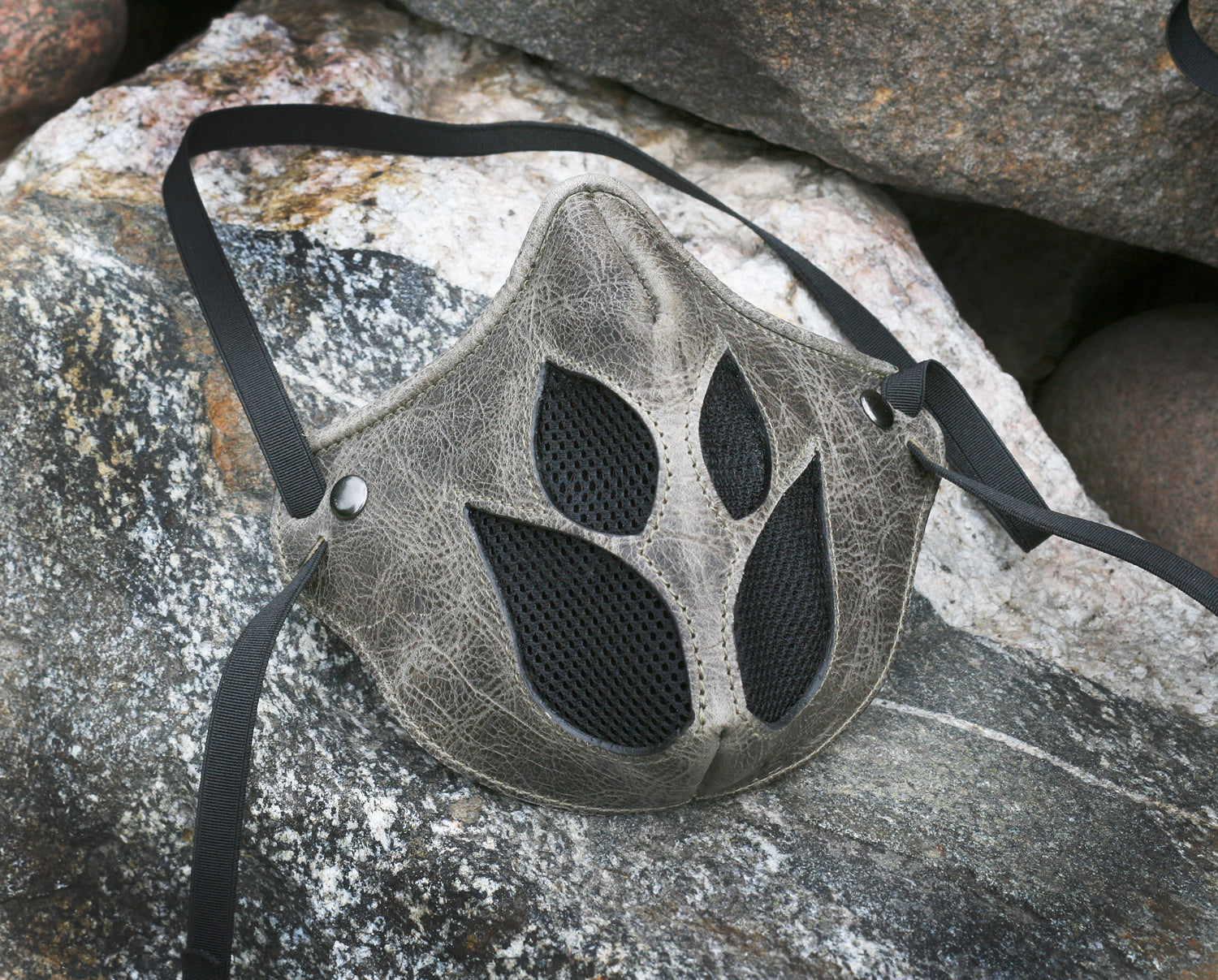 Falcon Lotus Flower mask – JMB Leather